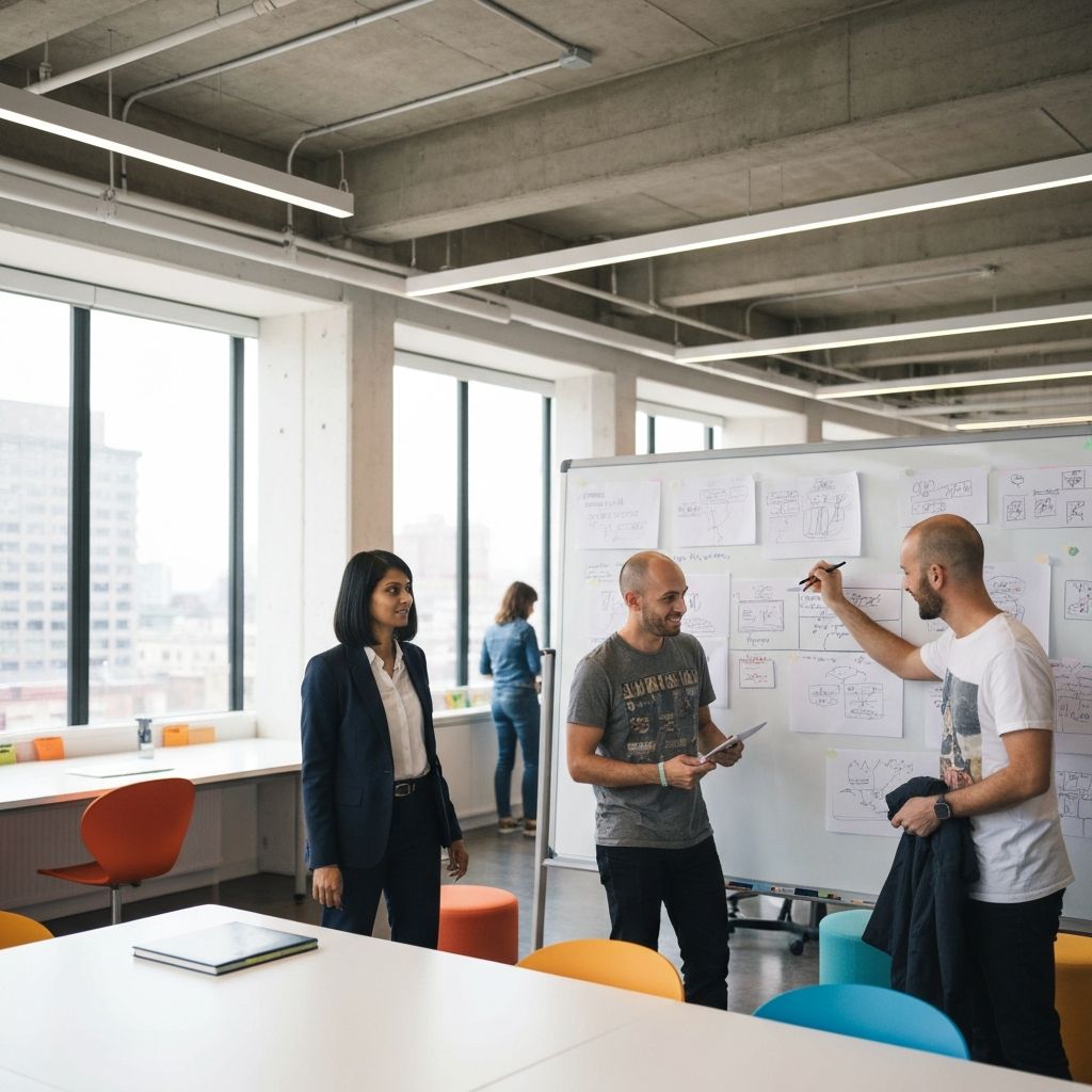 Creative digital agency at work